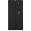PKM SBS480NFWDBJ - Frigorifero congelatore | Side by Side | Nero | Capacità utile 444 litri | Classe di efficienza energetica E | Modalità di congelamento rapido | NoFrost | Display | Touch Control |