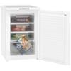 Exquisit Congelatore GS80-HE-040E, bianco, con piedistallo, volume 91 l, bianco, cassetti per congelatore, fermata della porta, indicatore LED, funzione di congelamento rapido, congelamento