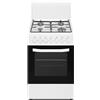 PKM GH4-50 EO AQ, fornello a gas autonomo/9050 Watt/50 cm/3 funzioni forno/calore superiore e inferiore/classe di efficienza energetica A/Include griglia e padella per grasso
