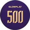 SLOWPLAY Confezione di Fiches da Poker in Ceramica Godel, Fiches da Poker in Ceramica di Grado Casinò da 10 Grammi per Texas Hold'em, Set da 50 di Fiches Professionali da 39 mm con Valore 500