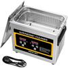 VELPAX 3.2L Pulitore Ultrasuoni Industriale con Riscaldatore e Timer Digitale 120W Acciaio Inossidabile Timer di Riscaldamento Digitale Pulizia Gioielli per Uso Domestico Personale Commerciale