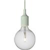 Muuto - Sospensione E27 - Verde - Silicone - Designer Taf Architects