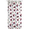 hermet Spiderman, Tenda a Velo Con Anelli, Tenda Cameretta, Tenda per Interni, 140x290, Marvel, Prodotto Ufficiale, (Pannello Singolo)