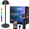 Weinsamkeit Lampada da Tavolo LED Senza Fili con Touch, Lampada Bottiglia Ricaricabile,3 Modalità di Colore, 3000-6500k, Dimmerazione RGB, Regolabile in Altezza, per Comodino Esterno Interno Ristorante