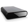 FANTEC DB-ALU3 Box case esterno per Hard Disk SATA I/II/III da 8,89 cm (3,5), USB 3.0, Trasferimento Dati fino a 5Gbit/s, Case in Alluminio Spazzolato, Nero