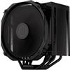 ENDORFY Fortis 5 Black, dissipatore per cpu con ventola da 140 mm, ventola Fluctus da 140 mm, modalità semi-passiva opzionale, dissipatore am4, dissipatore per cpu am5, AM5, AM4, LGA1700, LGA1200