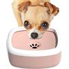 Generic Ciotola d'acqua per cani, ciotola per cani, dispenser di acqua lento con grande capacità - Ciotola da viaggio anti-trabocco per soffocamento di formiche per cani di taglia grande, media e piccola e