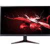 Acer Nitro VG270Ubmiipx Monitor Gaming FreeSync, 27, Display IPS 2K QHD, 75 Hz, 1 ms, HDMI 2.0, DP 1.2a, Lum 350 cd/m2, Speaker Integrati, Cavo DP Incluso, Nero