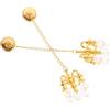 OSALADI 4 Pz Mini Lampadario Di Cristallo Mini Plafoniere Forniture Per Feste Cristalli Del Lampadario Minuscolo Lampadario Plafoniera Kit Miniatura Lega Piccolo Lampadario Bambino