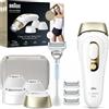 Braun Silk·expert Pro 5 Epilatore Luce Pulsata, Depilatore Corpo Donna, Alternativa al Laser Peli, Con Custodia, Rasoio Donna Venus, 4 Testine, Luce Pulsata Braun, Idea Regalo, PL5358