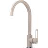 ELLECI Rubinetto Cucina Miscelatore Monocomando Lavello Canna Alta in Granitek colore Avena G51 - MGKBRI51 Bridge