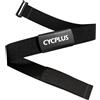 CYCPLUS Fascia Toracica per Monitoraggio della Frequenza Cardiaca H2Pro - Sensore Toracico Bluetooth/ANT+ con Batteria da 500h, IPX7 Impermeabile e Antipolvere, Compatibile con Strava/Cycplus Fit App