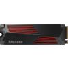 Samsung SSD Samsung 990 Pro 1TB M.2 2280 PCIe Gen 4.0 x4, NVMe 2.0 - con Dissipatore di Calore
