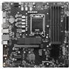 MSI Scheda Madre MSI PRO B760M-P - Chipset Intel B760, Socket LGA 1700, Micro-ATX