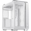 ASUS Case Asus TUF GT502 White Edition - Mid Tower ATX, Chassis a doppia camera, pannelli laterali tool-less, Desig...