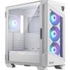 MSI Case MSI MPG VELOX 100R WHITE - Mid Tower ATX, Pannello frontale in vetro temperato, Flusso d'aria ottimi...