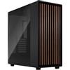 FRACTAL Case Fractal North XL - Tower E-ATX, frontale con barre in legno di noce certificato FSC, Pannello laterale in ...
