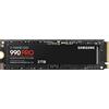 Samsung SSD Samsung 990 Pro 2TB M.2 2280 PCIe Gen 4.0 x4, NVMe 2.0 - senza Dissipatore di Calore