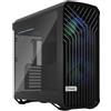 FRACTAL Case Fractal Torrent RGB - Mid Tower ATX, pannello laterale in vetro temperato, 5 ventole A-RGB, colore nero