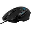 Logitech G Mouse Gaming Logitech G G502 Hero - Sensore HERO 25K, 16000 DPI, RGB, Pesi Regolabili, 11 Pulsanti Programmabili, Mem...