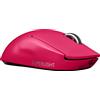 Logitech G Mouse Gaming Logitech G Pro X Superlight - Wireless, Ottico, 25600 dpi, colore Magenta