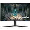 Samsung Monitor Gaming Samsung Odyssey G6 G65 (LS27BG650EUXEN) - 27″ LED VA Curved, WQHD 2560×1440, 1ms (MPRT), 240Hz, FreeSy...