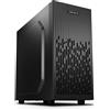 DEEPCOOL Case DeepCool MATREXX 30 SI - Mini Tower mATX, piccole dimensioni, design a presa d'aria anteriore a nido dR...