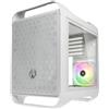 BitFenix Case BitFenix Prodigy M 2022 ARGB- Micro-ATX, Pannello Laterale in Vetro Temperato, White
