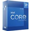 Intel Processore Intel Core i7-12700K - Alder Lake, 12 core, 5.00 GHz Turbo, Socket LGA1700, 25 MB Cache, UHD 770, Box