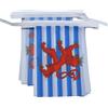 AZ FLAG Ghirlanda 6 Metri 20 Bandiere Lussemburgo Civile 21x15cm, Bandiera Lussemburghese Con Leone 15 x 21 cm - Festone Bandierine