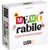 Ludic Memorabile Il gioco di memoria strategico IT59841 Gioco Di Società Per La Famiglia Per 2-6 Giocatori Made In Italy