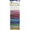 Glorex 6 2820 450 - Glitter organico fine, 20 g di glitter in 10 colori, in cellulosa, per decorare biglietti d'auguri, artigianato e molto altro.