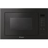 Candy Forno a Microonde da incasso combinato con Grill Capacità 25 Litri Potenza 900 Watt Larghezza 60 cm colore Nero - MICG25GDFN