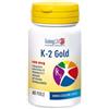 LONGLIFE SRL LongLife K2 Gold 60 Perle - Vitamina K2 MK-7 ad Alta Assorbibilità