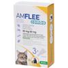 KRKA FARMACEUTICI MILANO Srl AMFLEE Combo Spot-On 50 mg + 60 mg per Gatti e Furetti 3 Pipette