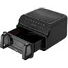 ARDES - FRIGGITRICE AD ARIA 10 Litri XXL CON ACCESSORIO GRIGLIA 29X29 IN GHISA - Nero
