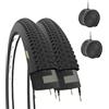 ECOVELO 2 COPERTONI 26 X 1.95 (50-559) + CAMERE D'ARIA PNEUMATICI NERI MOUNTAIN BIKE BICI BICICLETTA MTB