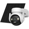Imou IPC-B7ED-5M1TEA-EU/FSP14-IMOU - Kit Telecamera 5MP 3K IMOU con 4G, Wi-Fi, Batteria 10.000mAh, Pannello Solare e SIM Inclusa