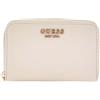 GUESS Laurel SLG Medium Zip Around, Portafogli Donna, Rosso Corallo, Unica