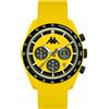 Kappa Orologio Unisex Giallo RUSH Kappa in Silicone e Metallo codice KW-053