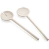 FRATELLI GUZZINI SPA COPPIA POSATE INSALATA TIFFANY WHITE