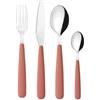 GUZZINI LINEA DETTAGLIO SET 24 POSATE TERRACOTTA POP