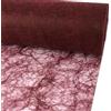 450604 Sizoflor® - Runner da tavola Originale, 25 m, 30 cm, Colore: Bordeaux