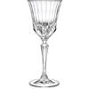 RCR Cristalleria Italiana 22 cl - Adagio Calice Vino Bianco in Vetro - Set 6 Pezzi