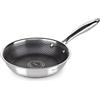 ROSMARINO HexaPro 3.0 - Padella in acciaio inox, 20 cm, con perfetta distribuzione del calore, antigraffio, resistente al forno e facile da pulire, ideale per cuochi esigenti