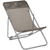 Lafuma Mobilier Maxi Lettino Lettino Colore Grafite-Antracite Sedia leggera, Stabile e regolabile