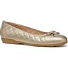 Geox D ANNYTAH B, Ballerina Donna, Lt Gold, 38 EU