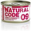 Natural Line NATURAL CODE 09 TONNO & GAMBERETTI 85 GR.