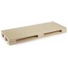 Excelsa Real Wood Vassoio Pallet in Legno, Faggio, 4 Dimensioni Disponibili, per Antipasti e Formaggi (Cm. 40 x 15)