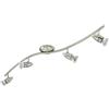 Eglo LED lampada da soffitto Magnum LED, lampada da soffitto a 4
